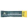 Ancient Nutrition Organic Super Greens, Mango, 16 Portable Stick Packs, 0.3 Oz (7.7 G) Each