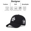 Damen Gotisch S Buchstaben Print Stickerei Seite Ar Sport Baseballkappen Frühling Herbst Outdoor-Nutzung Verstellbar Lässige Hüte Sonnenschutzmütze Für Männer Und