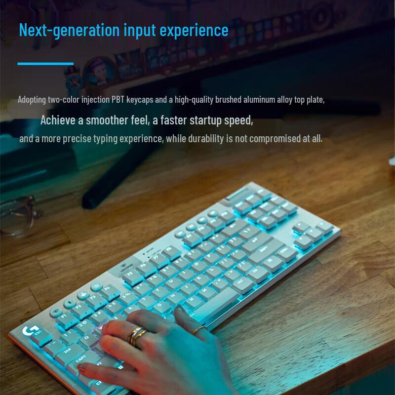Logitech G915 TKL LIGHTSPEED Wireless RGB Gaming Keyboard