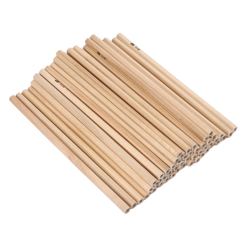 50Pcs HB Pencils Hexagonal Grip Smoothing Writing Long Lasting Widely Used Bulk Pencils for Drawing Sketch Students