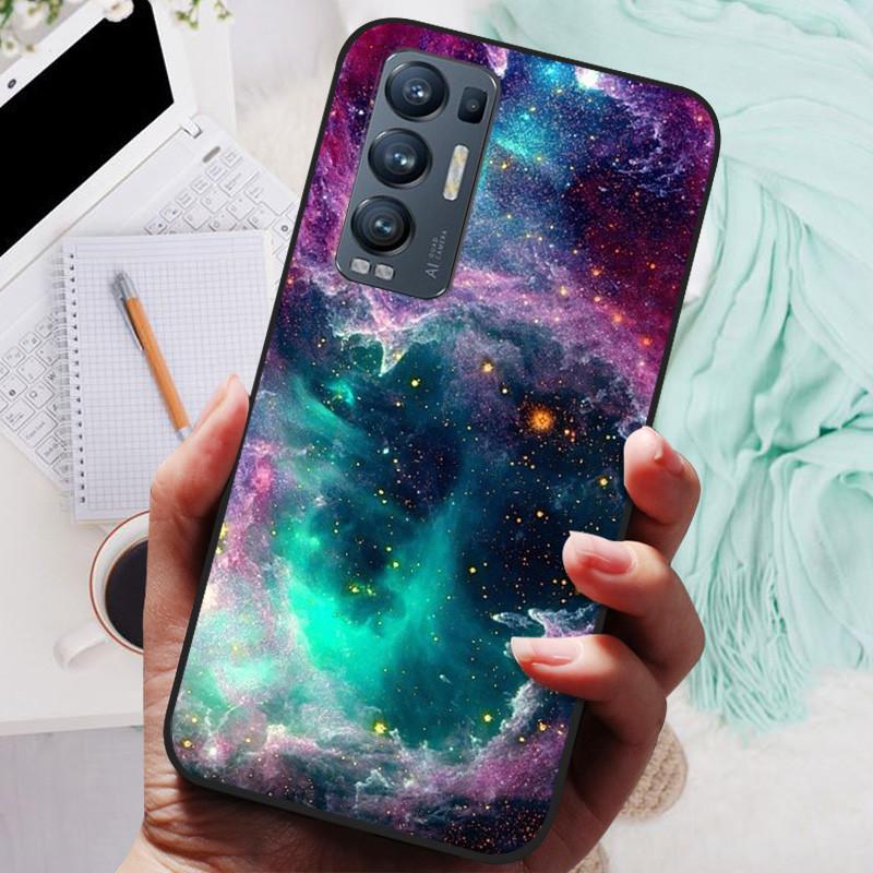 For OPPO Find X3 Neo Case Black Cover Lion Wolf Silicone Soft Back Cases For OPPO Find X3 Lite Phone Case Reno 5 Pro Plus 5G
