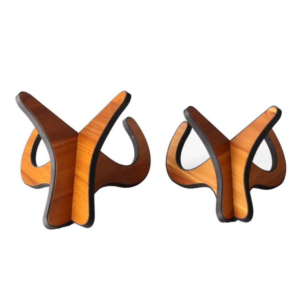 Wooden Small Guitar Wooden Bracket Foldable Violin Wooden Bracket Ukulele Wooden Stand  Ukulele
