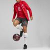 Puma X AC Milan Collaboration Training Jacket 23/24 Solid Color Casual Long Sleeve Football Shirt Men Tops Red 772252-12
