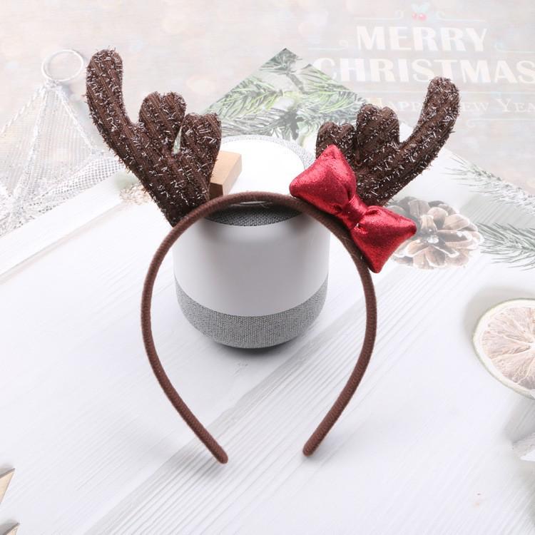 Kinder Feen Geweih Haarspange - Mori Stil Weihnachts Stirnband für Mädchen