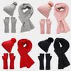 Knitted Autumn Winter Hat Gloves Scarf Set For Women And Men With Warmth And Style