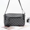 Men's Plaid Crossbody Shoulder Bag - Casual Korean Style Messenger Bag