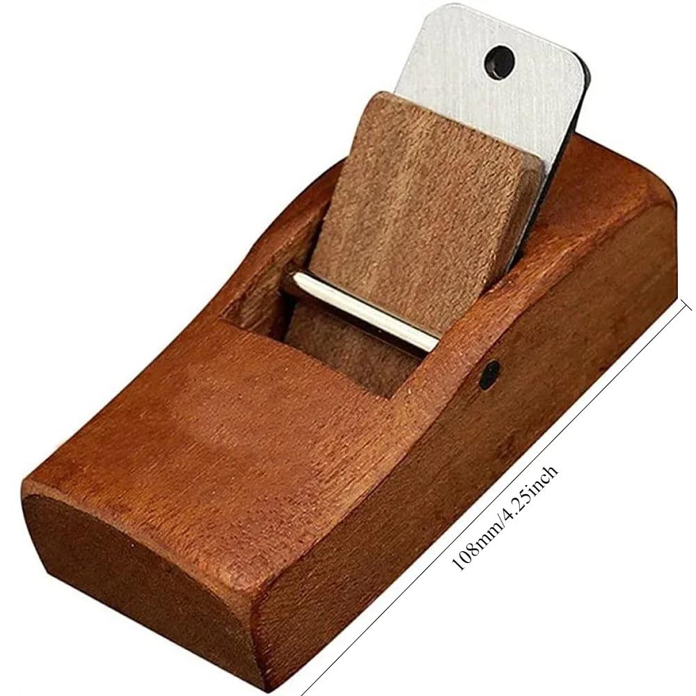 Mini and Convenient Wood Block Plane Hand Tool Woodworking DIY Carpenter Manual Planer Wooden Slicer for Woodcraft Projects