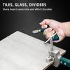 Diamantglasschneider Werkzeug Keramikfliesenschneider Set Professionelle Haushaltsglasbrechzange zum Schneiden