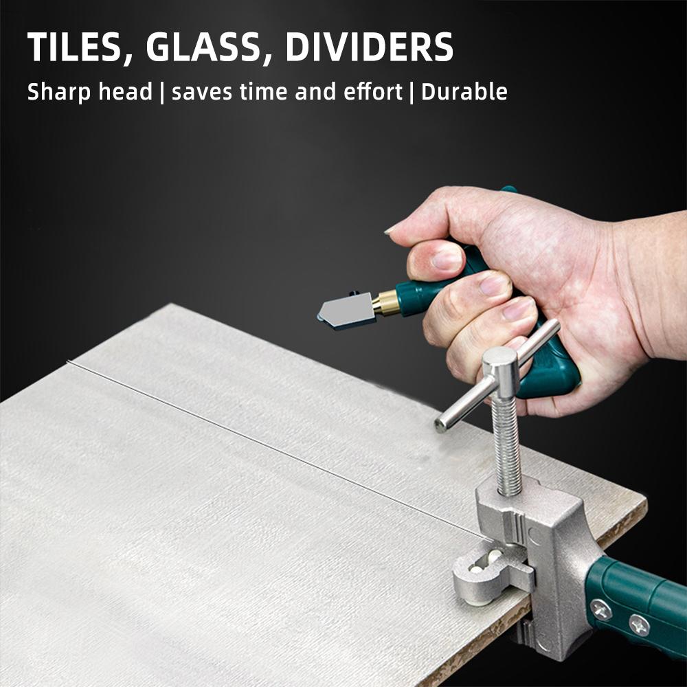 Diamantglasschneider Werkzeug Keramikfliesenschneider Set Professionelle Haushaltsglasbrechzange zum Schneiden