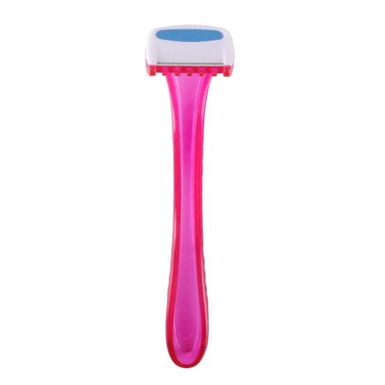 Bikini Razor T-Type Multifunctional Portable Sharp Thread Anti-Slip Body Shaver for Female