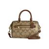 Rowan 16 Classic Monogram Boston Bag Women Handbags Gold Khaki C9947-IME74