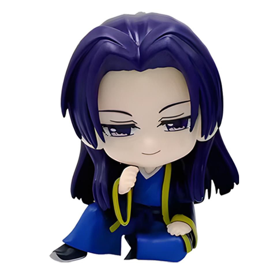 Q Version Maomao Jinshi Kawaii Sitting Mini Figure Anime Desktop Car Ornament Collectible Model Toy From Apothecary Diaries