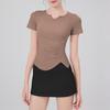2024 Plus Size Women's Quick-Dry Yoga & Running Set - Summer Fitness Top