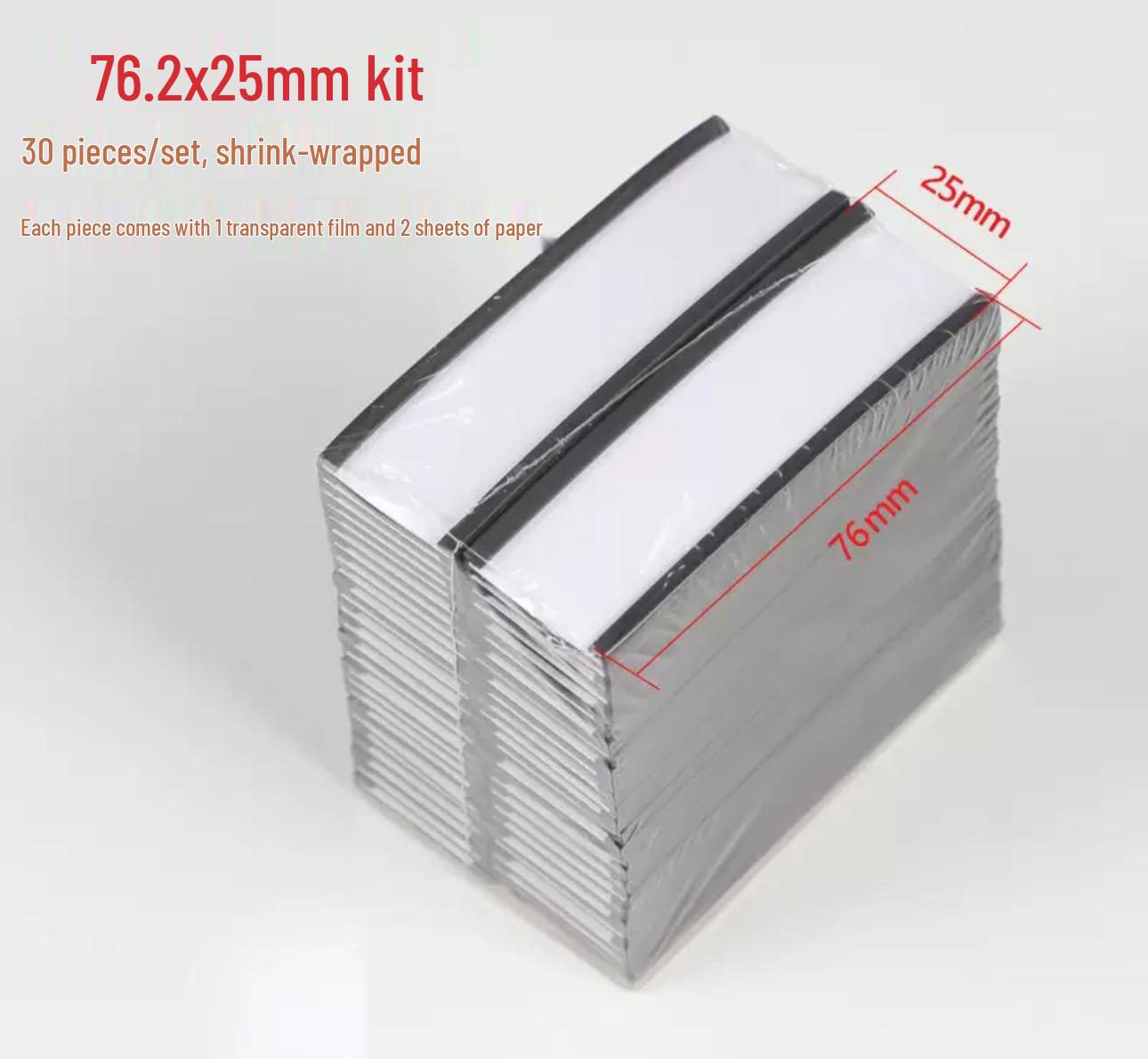 C-Type Magnetic Data Card Holder & Label Clip