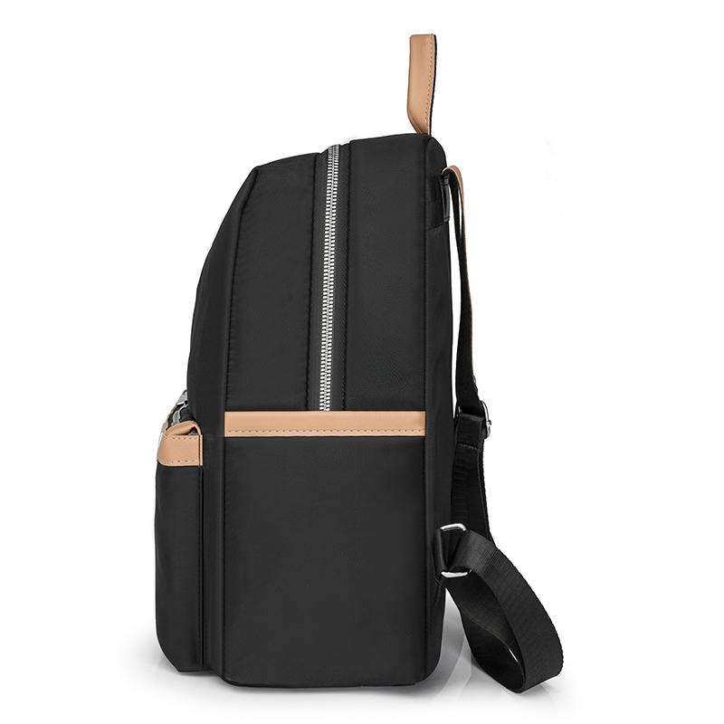 Nylon Small Backpack Women's Lightweight Commuter Backpack Student Travel Schoolbag