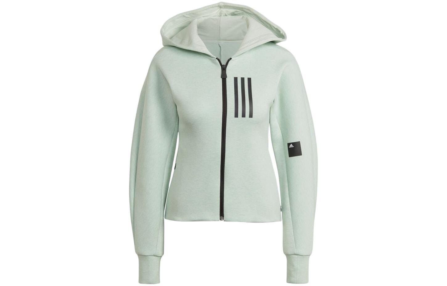 Adidas Jackets Women s Linen Green Thickened HC8809 L