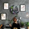 Creative Moon Cat Crystal Storage Rack and Home Decor Ornament
