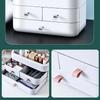Cosmetics Storage Box Dust-Proof Desktop Makeup Organizer With Drawer For Skin Care Products Household Storage Box Shelf