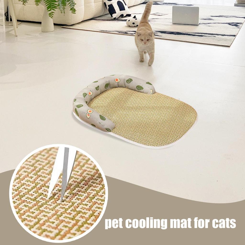 Pet Cooling Mat Dog Bed Nest Four Seasons Universal Temperature Regulation Wear Resistant Scratch Proof Pet Home Supplies