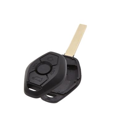 Carcaça da Chave Carcaça do Controle Remoto 3 Botões para BMW 1 3 5 6