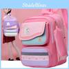 Cute Cartoon Nylon Children's Backpack With Pencil Case For Boys And Girls Grades 1-2