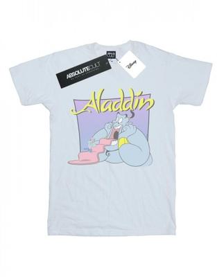 Womens/Ladies Aladdin Genie Wishing Dude Cotton Boyfriend T-Shirt