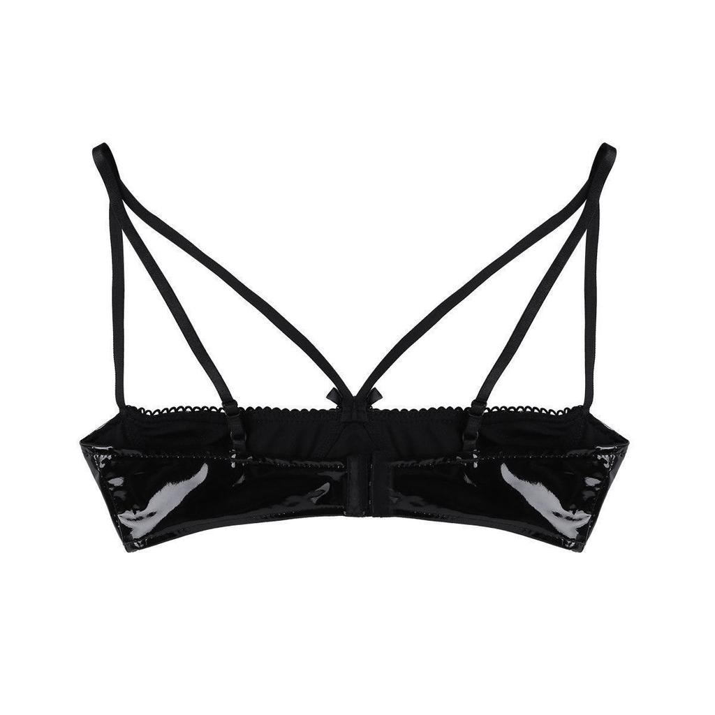 European and American Erotic Underwear Women's Hollow Sexy Suspender Bra Source