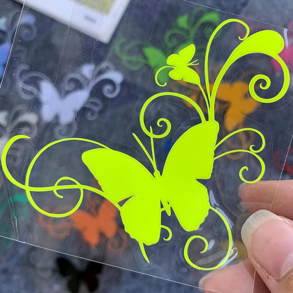 Butterfly Reflective Motorcycle Accessories Decals Moto Helmet Decals For Honda Pcx 125 X Adv 750 Hornet Adv 350 Forza 125