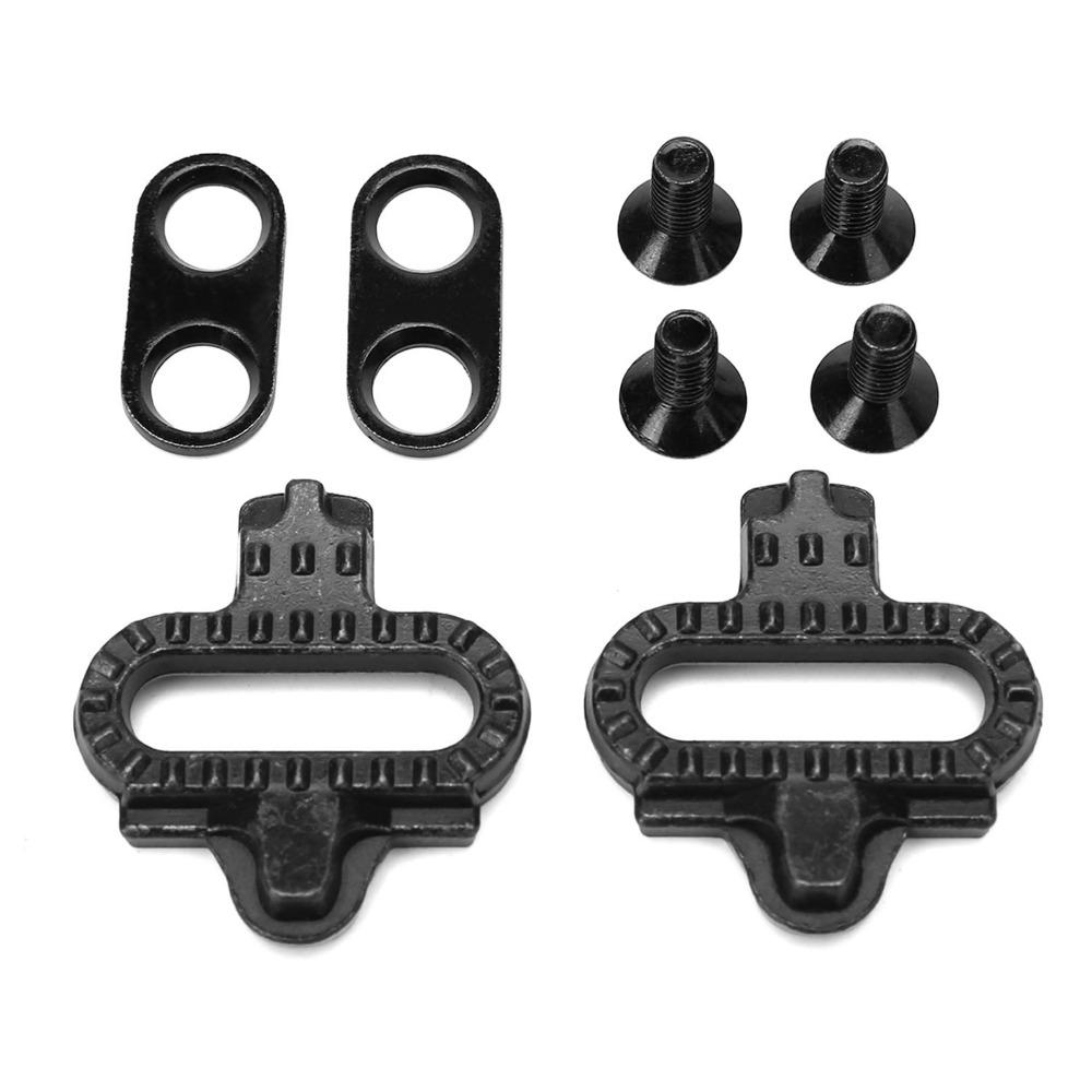 2PCS Self Locking Bike Cleats Steel Road Bike Cleats for SH51 SPD Pedals for Cycling Shoes