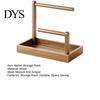Space Saving Organizer Wooden Headband Holder Organizer, Large Capacity Storage Box, Dormitory Desk Multi Purpose Container, for Hair Accessories And