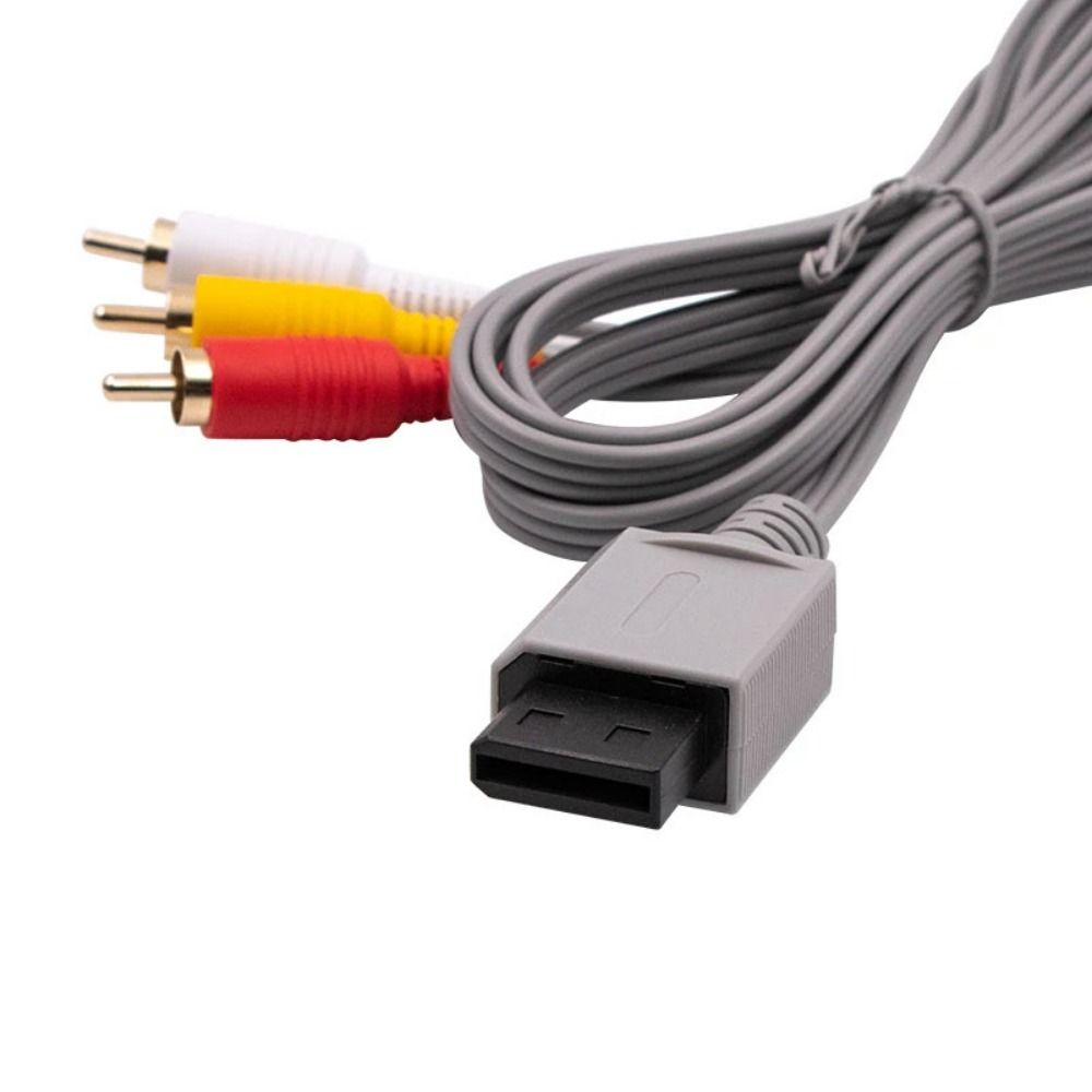 3 in 1 AV Cable for Wii Wii U Audio Video TV Connector Cable  for Wii U/Wii Controller