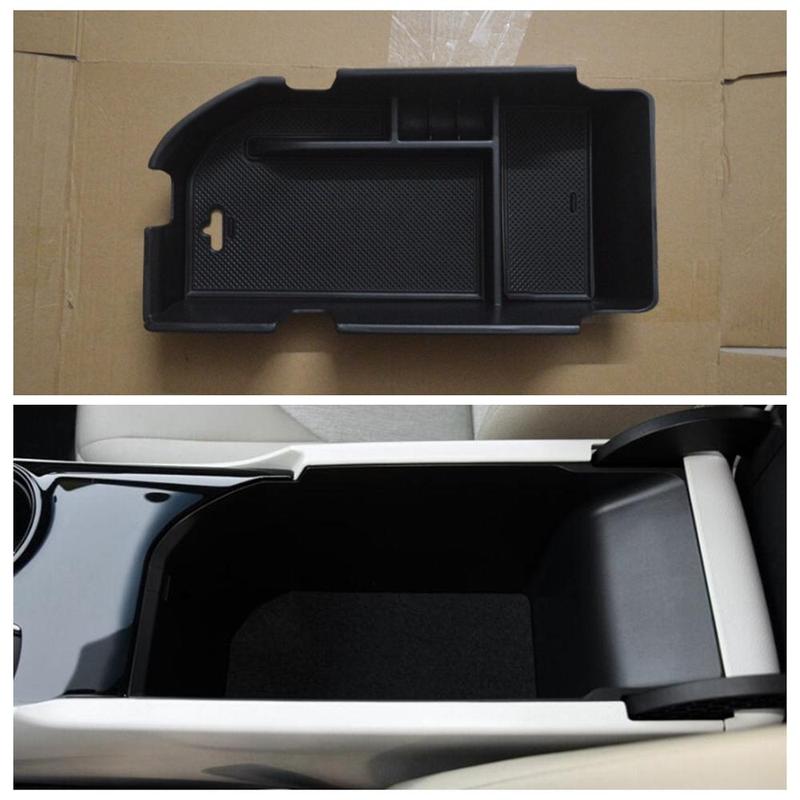 Center Control Armrest Storage Box Container Phone Tray Cover Plastic Accessories Interior LHD For Toyota Camry XV70 -