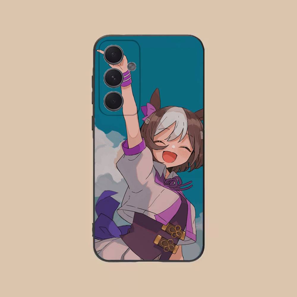 

U-Uma Musume S-Special Week Phone Case For Samsung S25,24,21,22,23,20,S30,Ultra,Plus,Fe,Lite,Note,5G Black Soft SamsungS225G