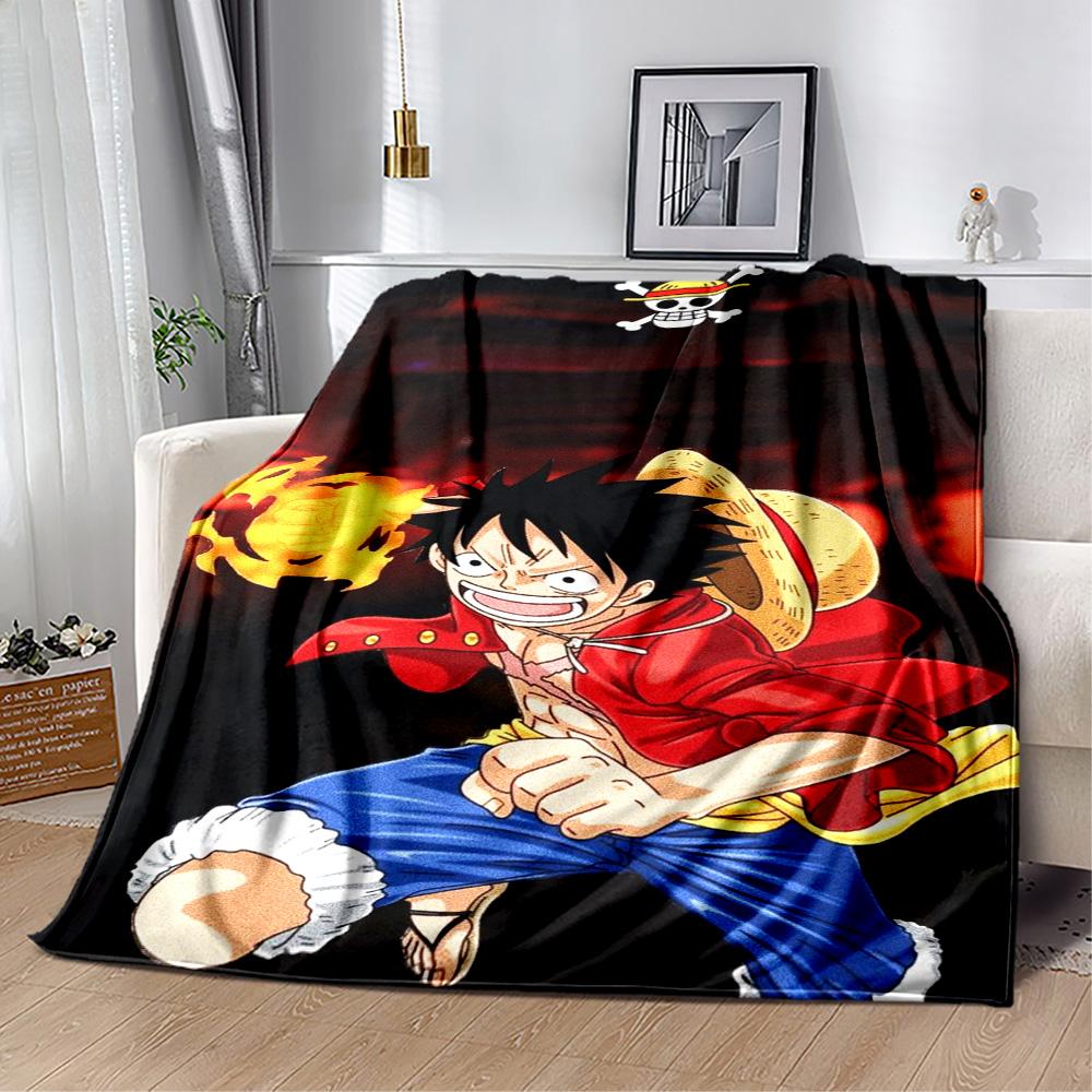 One Piece Adventure Suitable Blanket for Offices, Travel, Living Rooms Also a Good Gift for Friends and Family Suitable for All Seasons.