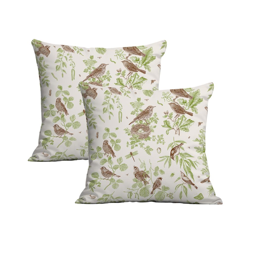 New Creative European Retro Floral Pillowcase Double-sided Printed Home Cushion Pillowcase Multiple Styles Available