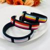 Rainbow Love Thread Bracelet - Woven Friendship Gift for Couples