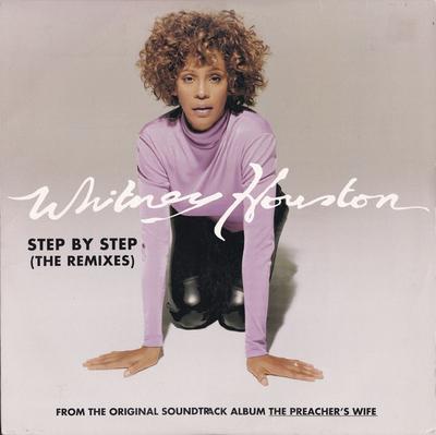 12-inch Plaat WHITNEY HOUSTON - Step By Step (De remixen) 07822133131 Arista 1997 VS Dans & Electronica Gebruikt