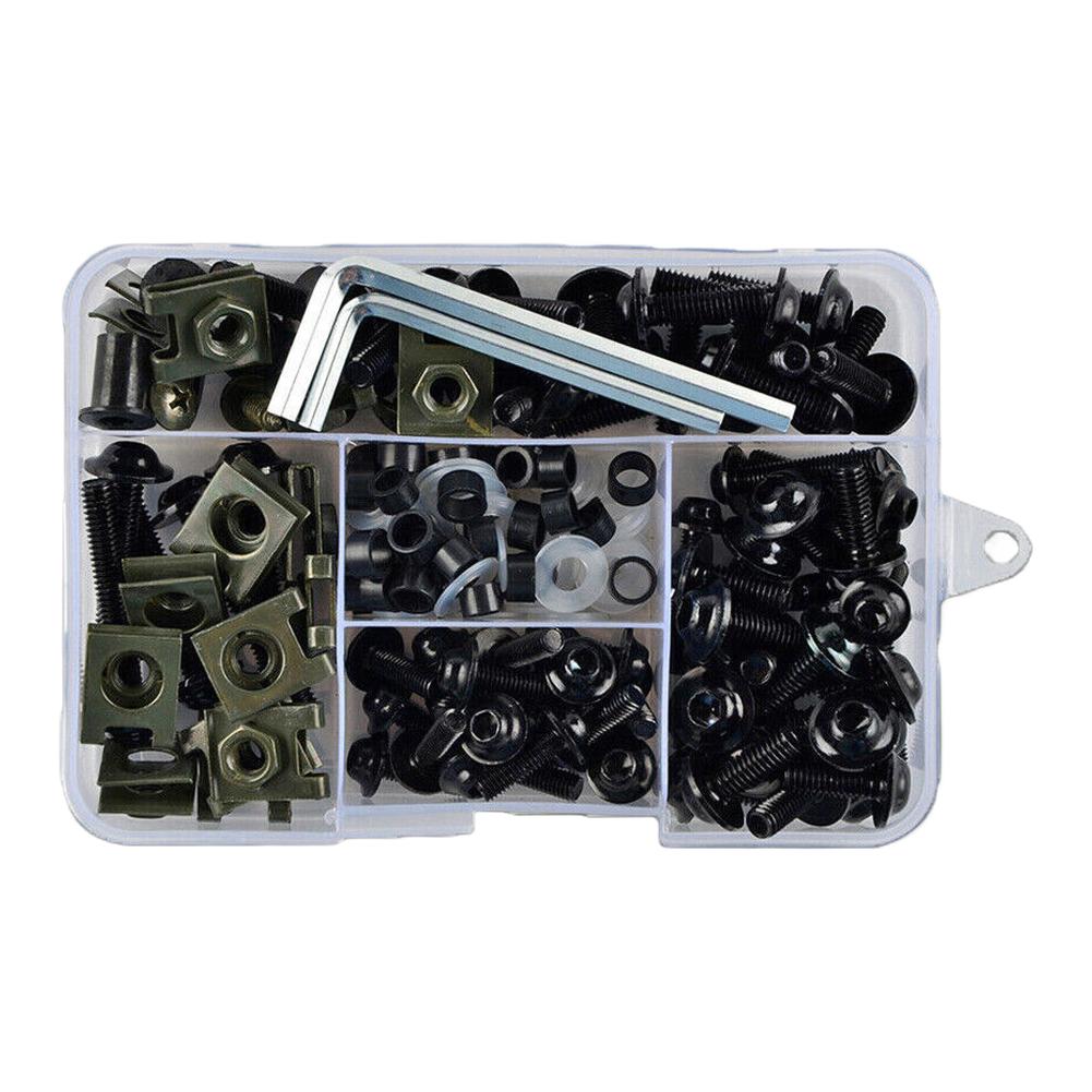 Installation Projects Modification Kit Vibrant Motorcycle Decoration Screws Motorcycle Accessories 177 Pieces Set
