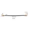 Guitar Patch Cable, 7 Inch 13 Inch Profession Guitar Effect Pedal Cable Right Angle Plug Guitar Pedalboard Connect Cable