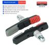 2 Pcs Robust Hard Wearing Rubber 70Mm V Brake Pads For Metal Rim Fit Wet Dry Conditions