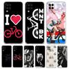 Phone Case For Samsung A13 A33 A35 A55 A73 A53 A23 A51 A71 A21S A31 A41 A05s A03S A15 A25 5G Cover Mountain Bike Cycling Art