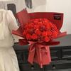 Preserved Rose & Carnation Bouquet - Perfect Birthday or Valentine's Gift for Mother, Teacher, or Girlfriend