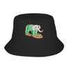 Bucket Hat Brr Brr Patapim Italian Brainrot Meme Panama Hats Unisex Women Cotton Fisherman Caps Reversible Fisherman Hats Winter