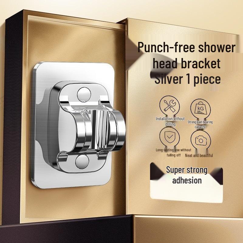 

Держатель для душа без сверления с подвижной присоской - Универсальная сантехника для ванной комнаты