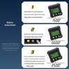 Digital Magnetic Inclinometer - Four-Sided, Double-Laser Level for Engineering & Home Decor