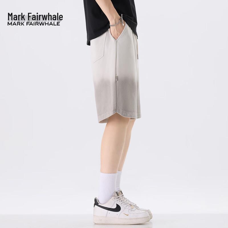Mark Fairwhale Men's Gradient Loose Summer Shorts