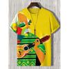 Sommer Mænds 3D Printet Rund Hals T-shirt