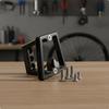 Faltrad Frontgepäckträgerblock Aluminiumlegierung Fahrradadapter Einfache Montage Taschenmontage