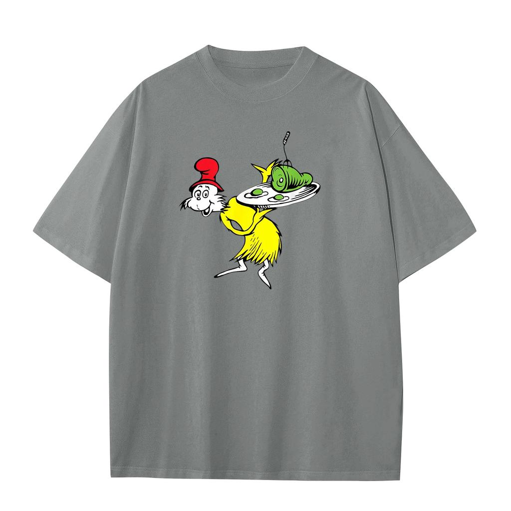 Boys And Girls Casual Loose Easter Print T-Shirt Round Neck Pullover Short Sleeve Top