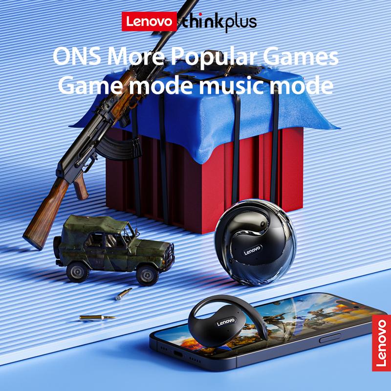 Orijinal Lenovo X15 Pro kablosuz mikrofonlu kulaklıklar Bluetooth 5.4 HiFi Stereo Ses kablosuz kulaklık Kulaklık Düğmesi Kontrolü